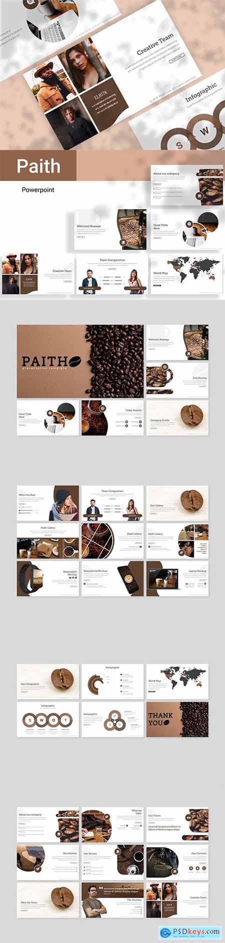 Paith Powerpoint, Keynote and Google Slides Templates