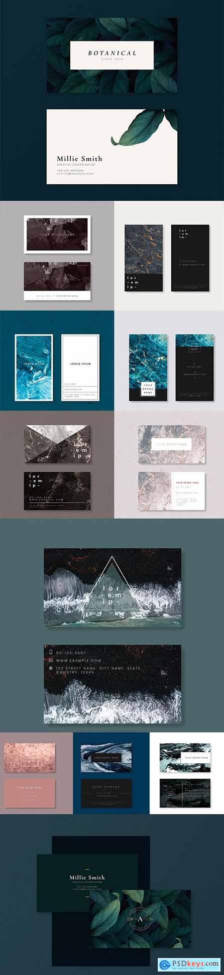 Set of Professional Business Card Templates vol3