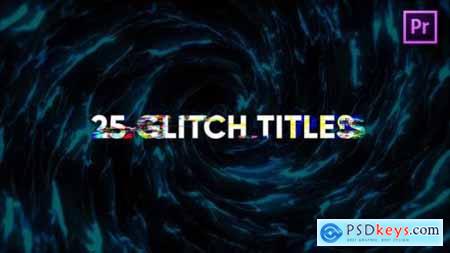 Videohive Glitch Titles for Premiere Pro 24587875