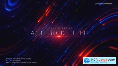 VideoHive Asteroid Cinematic Title 24548695