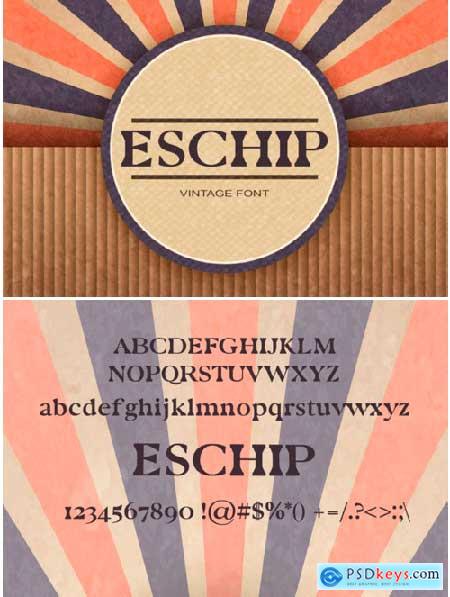 Eschip Font