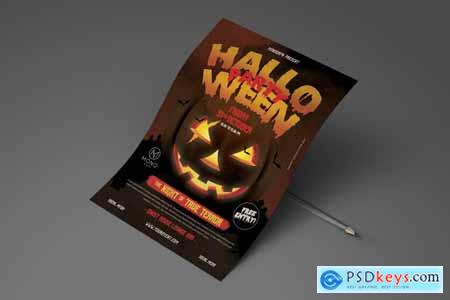 Halloween Party Flyer 4096445