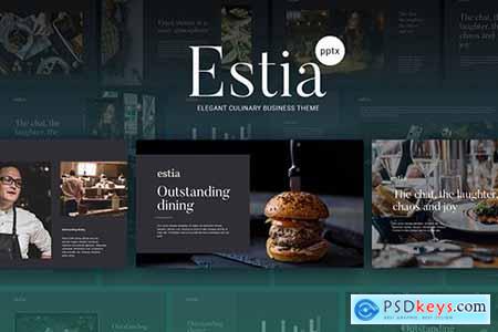 ESTIA - Culinary Powerpoint Template