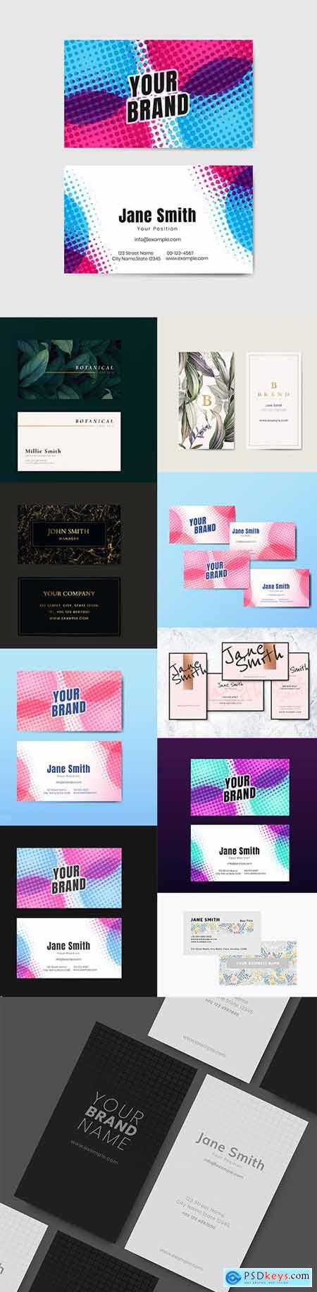 Set of Professional Business Card Templates vol4