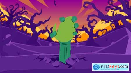 Videohive Halloween Cartoon Logo 24624154