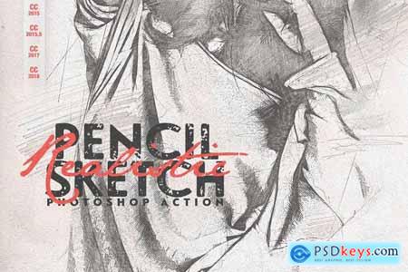 Realistic Pencil Sketch CS3+ 4065726