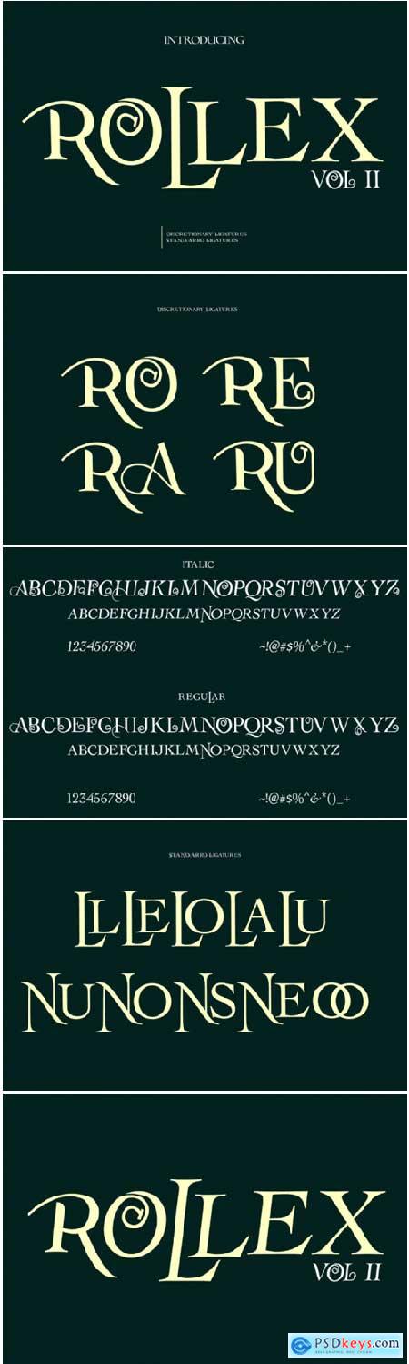 Rollex II Font