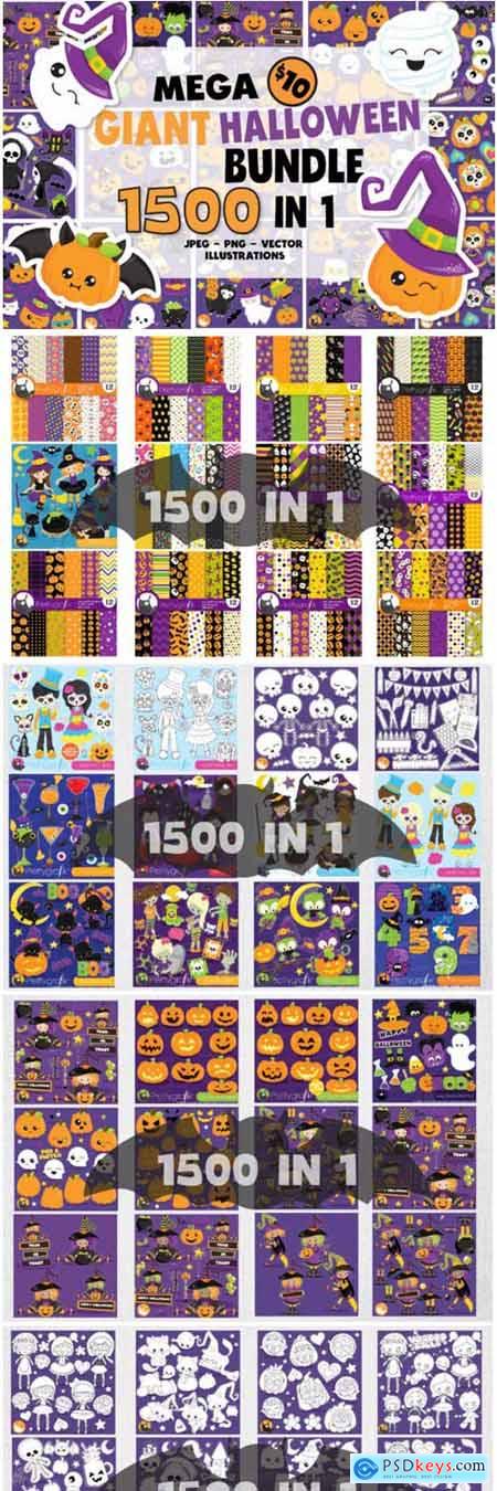 1500 Graphic Mega Halloween Bundle