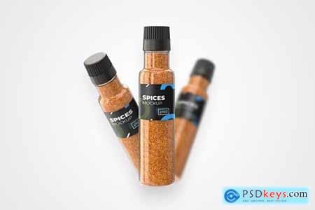 Spices Bottle - Mockups