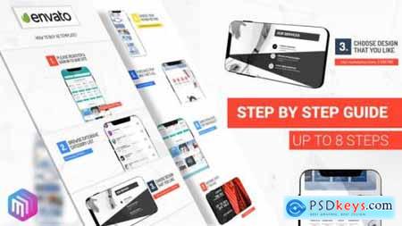 Videohive How To Use Step by Step Guide. Smartphone Version 21831557
