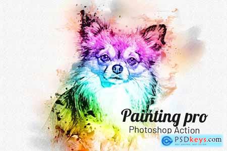 Painting Photoshop Action 4095053