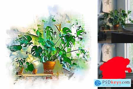 Painting Photoshop Action 4095053