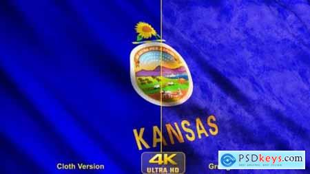 Videohive Kansas State Flags 24624534
