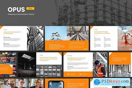 Opus - Property & Construction Powerpoint Template
