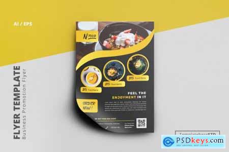 Food Business Flyer Template