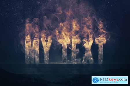 Real Smoke Logo Text Effect 4102670