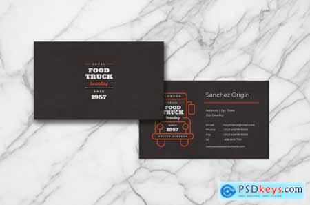 Business Card food truck