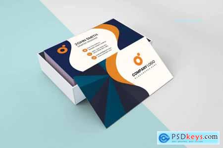 Corporate Business Card Template V-3
