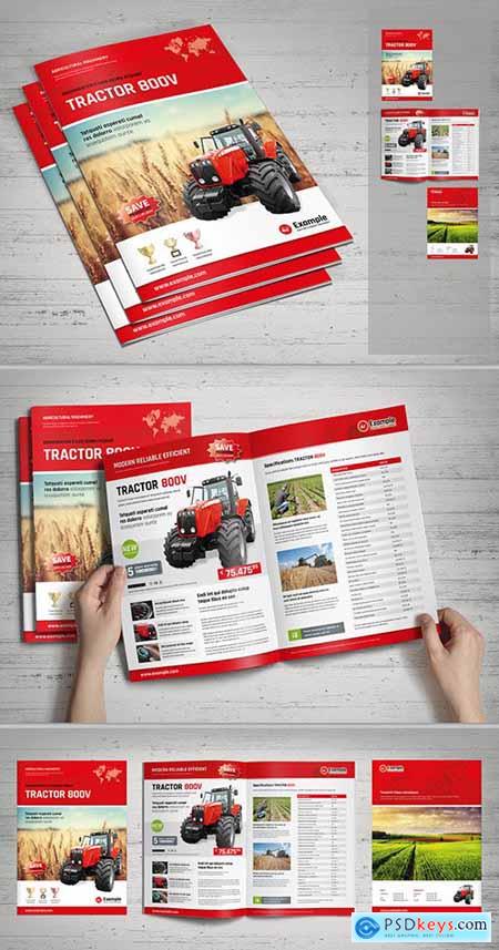 Red and White Product Brochure 288739700