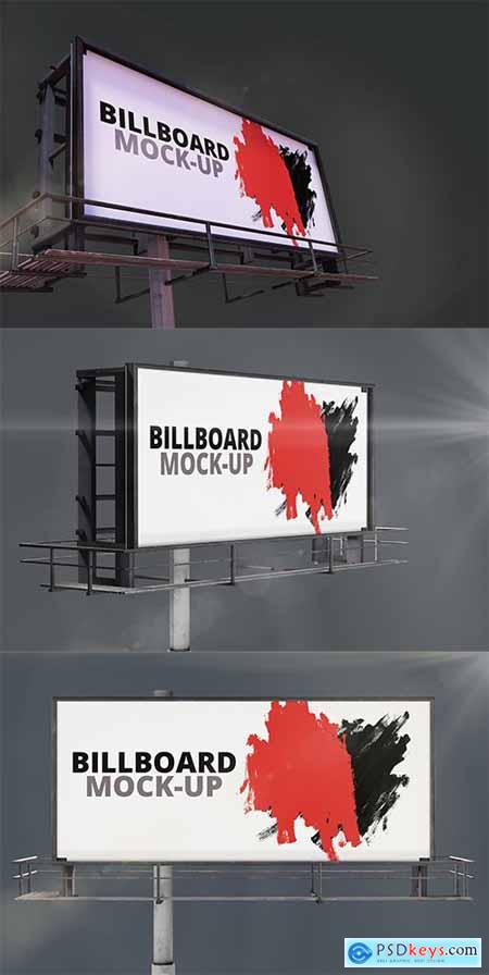 Billboard Mock up Set