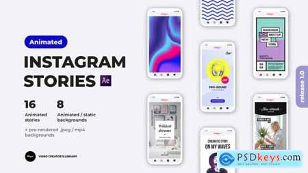 Videohive Animated Instagram Stories 24590031