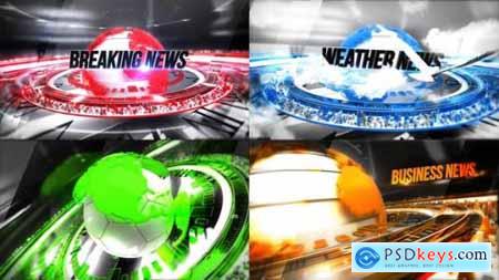 Videohive 24 Broadcast News Complete Package 23082127