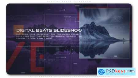 Videohive Digital Beats Slideshow 23821601