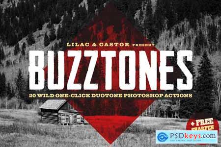 Buzztones - Photoshop Duotone Action 4097023