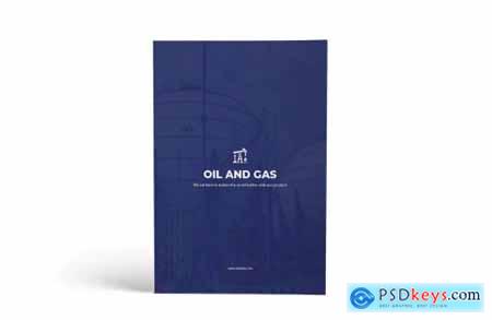 Oil & Gas A4 Brochure Template