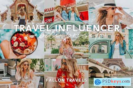 Travel Influencer Mobile Presets 4078894