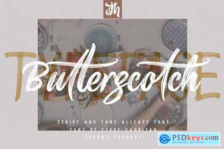 Butterscotch - Handwritten Font 4118126