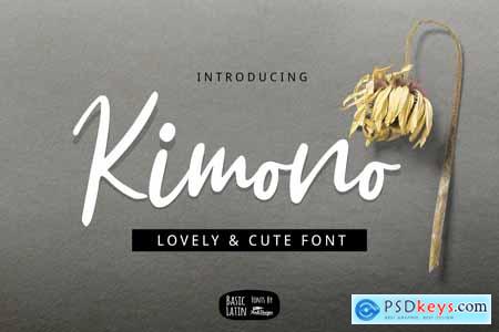 Kimono Script Font 4133755