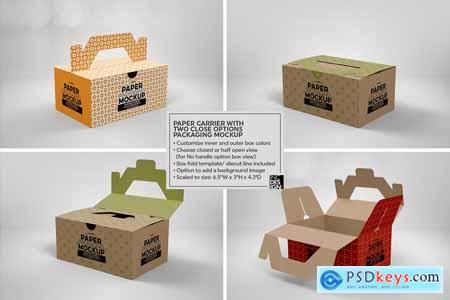 VOL. 18 Paper Box Packaging Mockups 4108157
