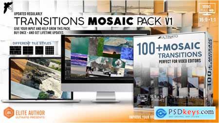 VideoHive Transitions Mosiac Pack - Toolkit 24485707