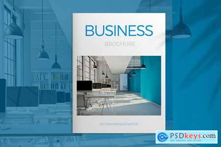 Blue Business Brochure 4140148