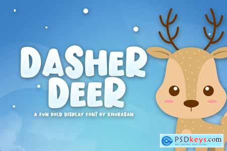 Dasher Deer Font 4142768