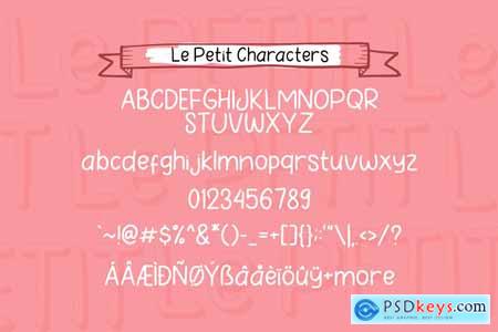 Le Petit + Doodle 4120873