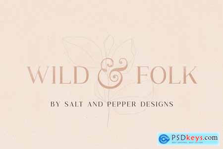 Wild & Folk Serif Font 4136181
