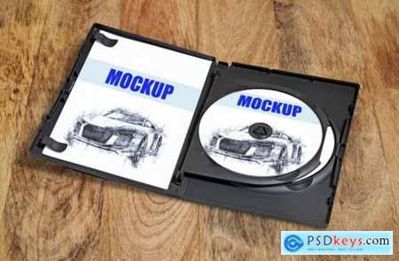 DVD CD packaging Mockup 02