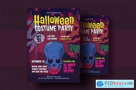Halloween Costume Party Flyer & Poster