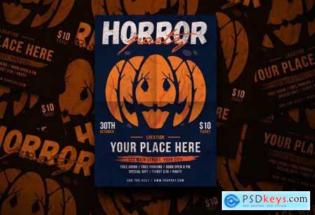 Horror Party Flyer
