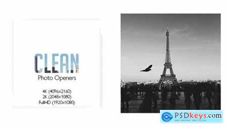 Videohive Clean Photo Openers Logo Reveal 12070961