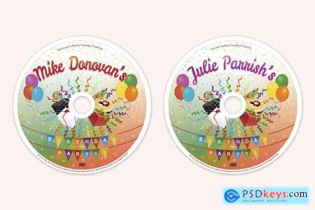 Kids Birthday Party DVD Covers Vol01 3896605