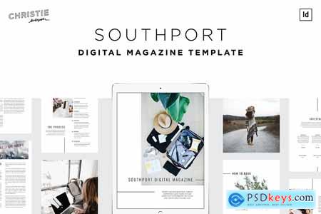 Southport Digital Magazine Template 3736911