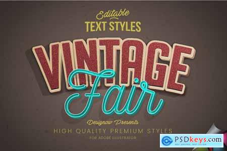 Vintage Retro Text Style 3752163