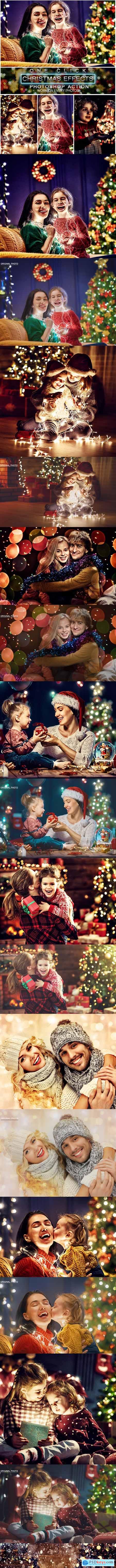 Christmas Photoshop Action 23014713