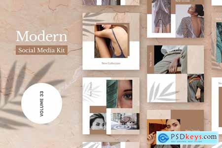 Modern Social Media Kit (Vol. 32) 4082526