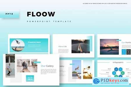 Flow Powerpoint, Keynote and Google Slides Templates