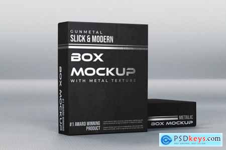 Realistic Box Mock-Up Template