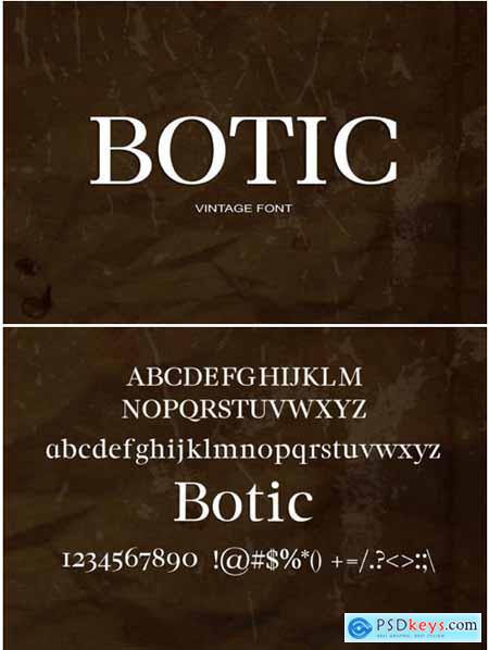 Botic Font